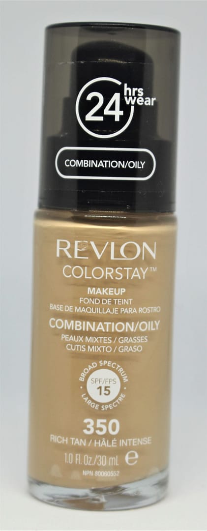 Revlon Colourstay Combination/Oily Spf 15 350 Rich Tan